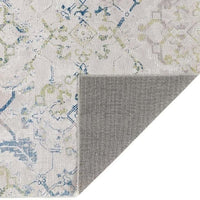 Eterna Floral Design Washable Chenille Rug