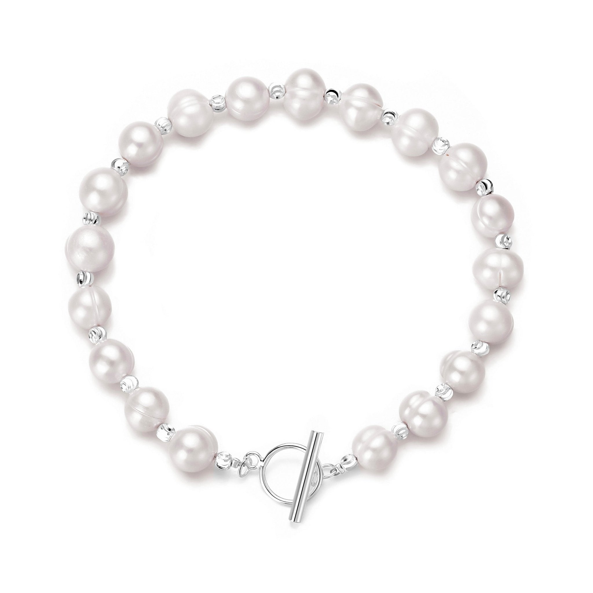 Freshwater Baroque Pearl T-Bar Bracelet