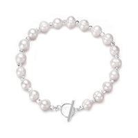 Freshwater Baroque Pearl T-Bar Bracelet
