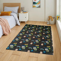 Gamer Printed Rug Modern Non-Slip Soft Durable Floor Rug for Living Room Bedroom Hallway & Office by OLIVIA ROCCO