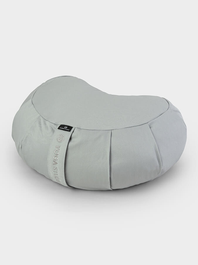 Yoga Studio European Organic Buckwheat Zafu Crescent Cushion