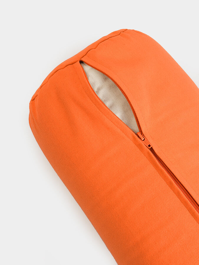 Yoga Studio Organic Cotton Buckwheat Lotus Meditation Bolster Cushion