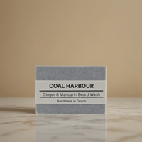 Ginger, Mandarin & Dead Sea Mud 100g Beard Wash Bar