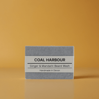 Ginger, Mandarin & Dead Sea Mud 100g Beard Wash Bar