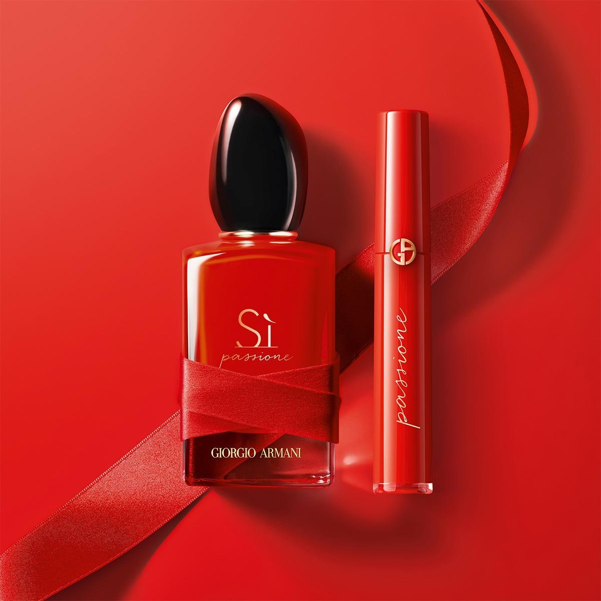 Giorgio Armani Si Passione Set 50ml EDP + Lip Maestro for Women Gift Set