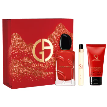 Giorgio Armani Armani Si Passione 100ml EDP + 50ml Body Lotion + 10ml EDP Mini for Women Gift Set