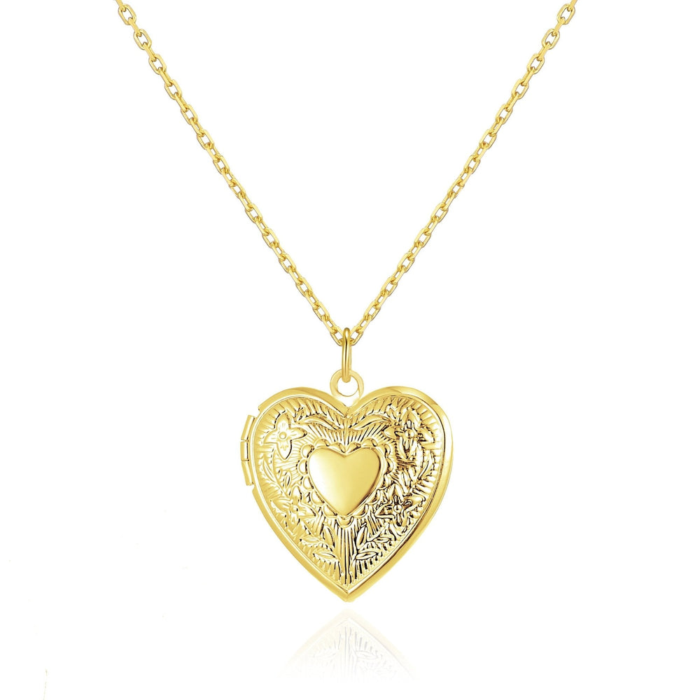 Gold Plated Heart Locket