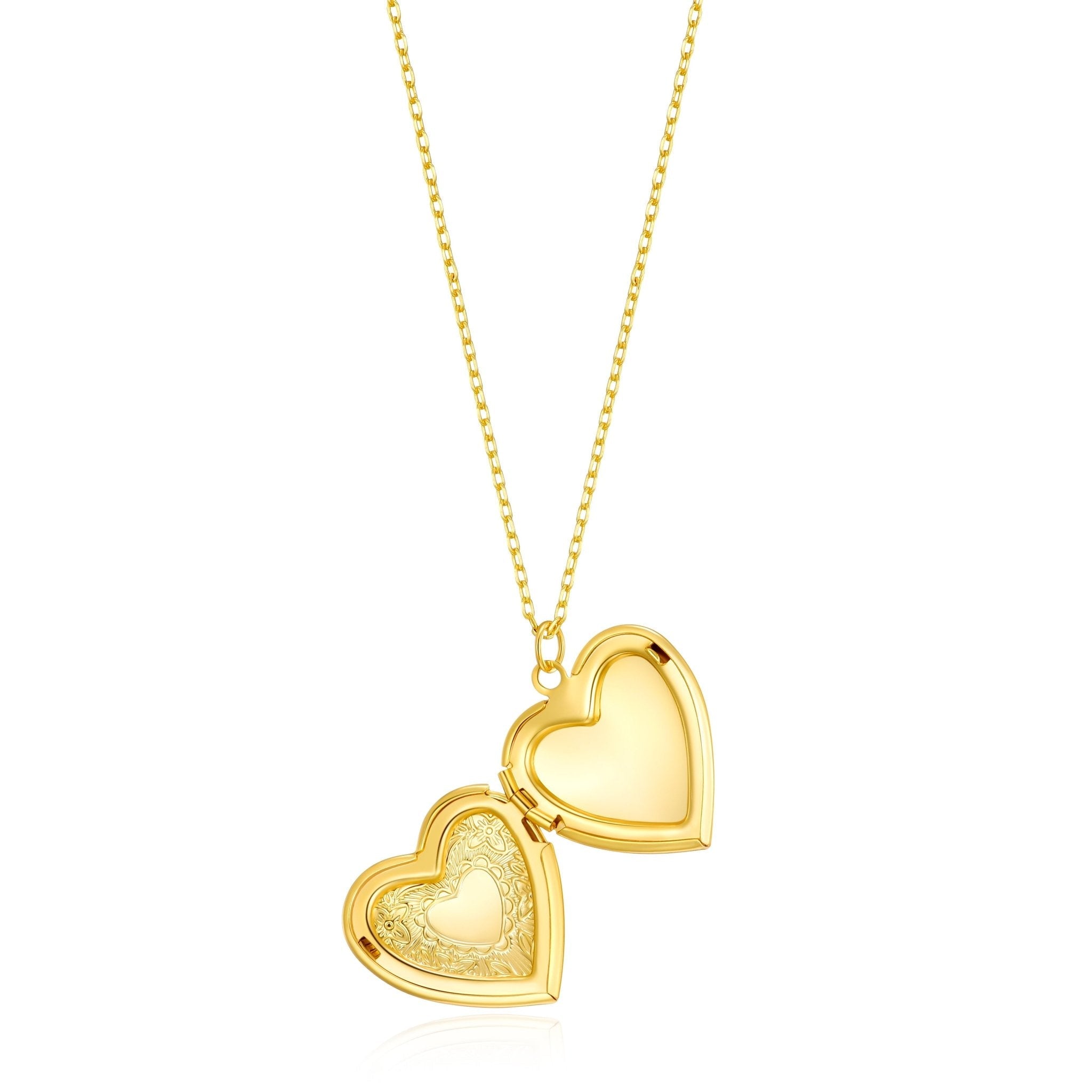 Gold Plated Heart Locket