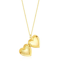 Gold Plated Heart Locket