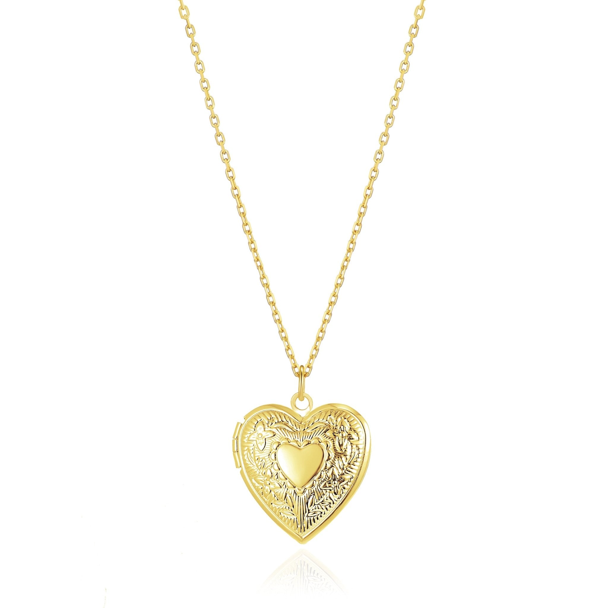 Gold Plated Heart Locket