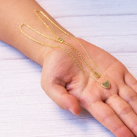 Gold Plated Heart Necklace