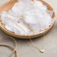 Gold Plated Heart Necklace