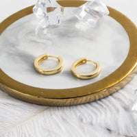 Gold Plated Hoop Earrings