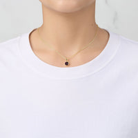 Gold Plated June (Alexandrite) Birthstone Necklace & Earrings Set Created with Zircondia® Crystals