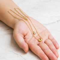 Gold Plated Love Knot Necklace