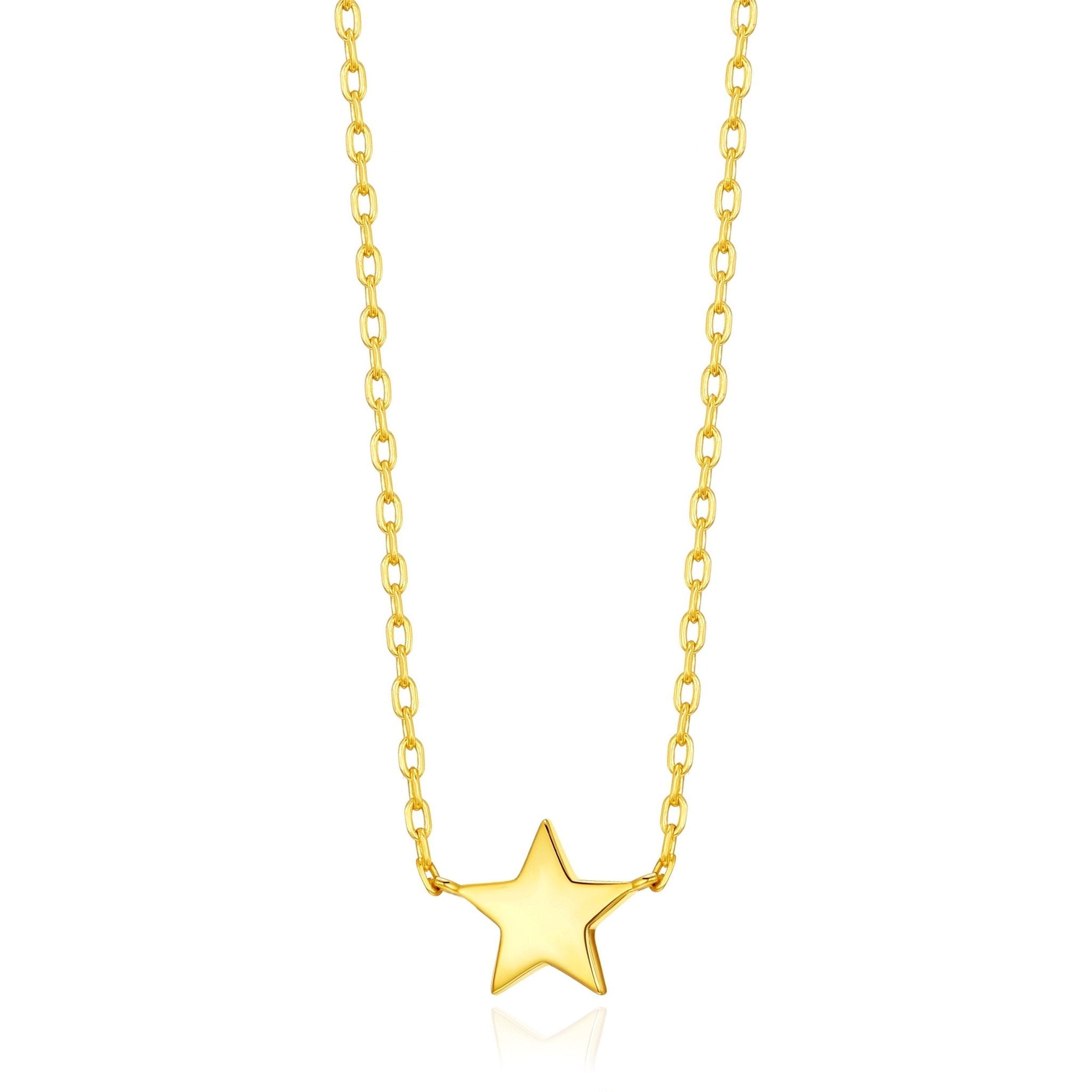 Gold Plated Star Necklace