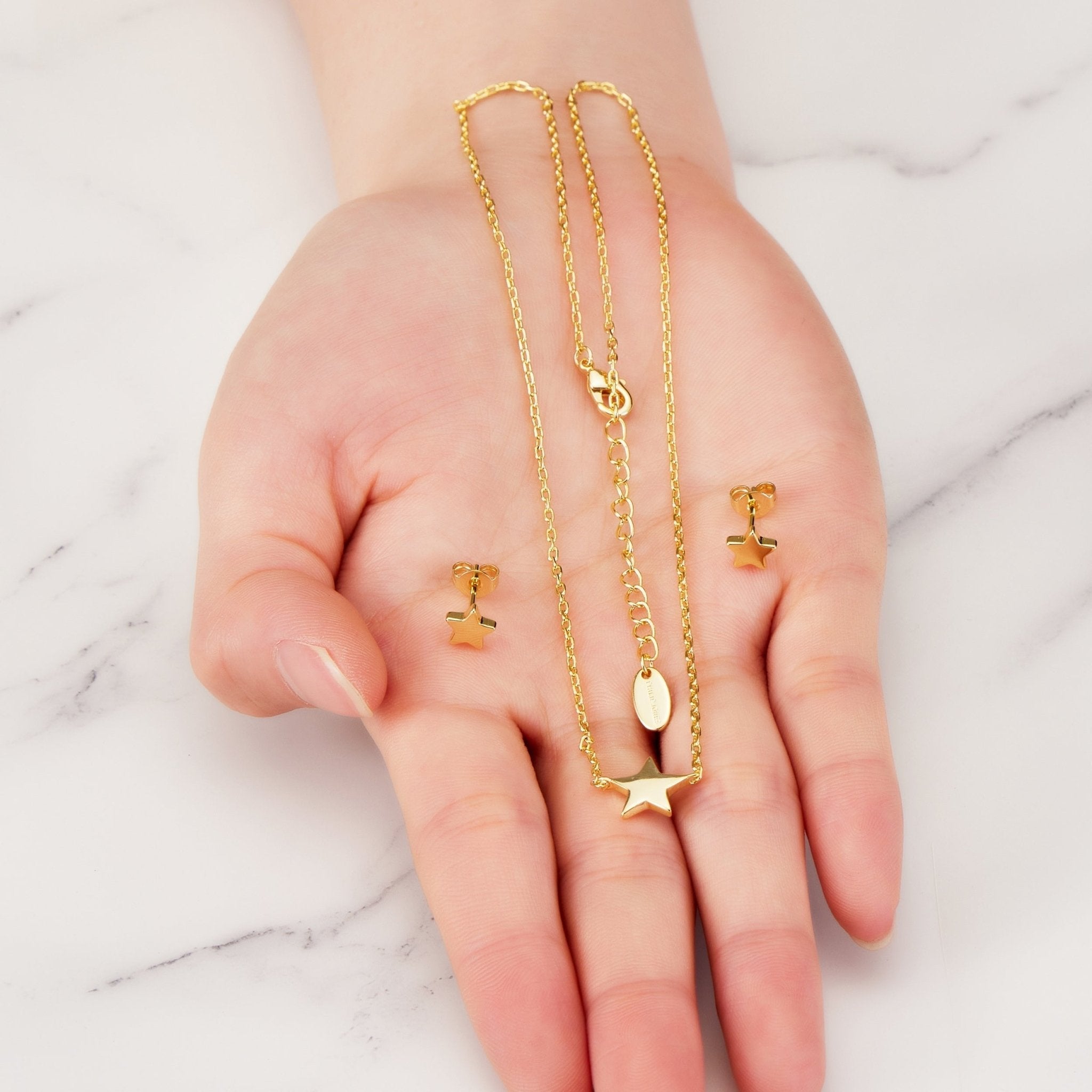 Gold Plated Star Set