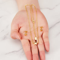 Gold Plated Star Set