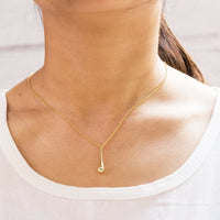 Gold Plated Teardrop Set