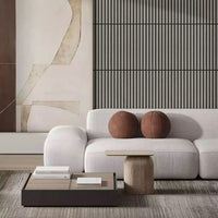 Grey Oak Acoustic Wall Panels Pack of 4