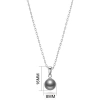 Grey Shell Pearl Necklace