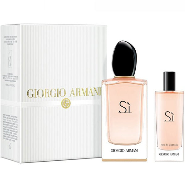Armani Si 100ml EDP + 15ml Mini for Women Gift Set