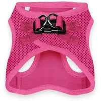 Tiny Trails Step In Air Mesh Puppy and Small Dog Harness Hot Pink