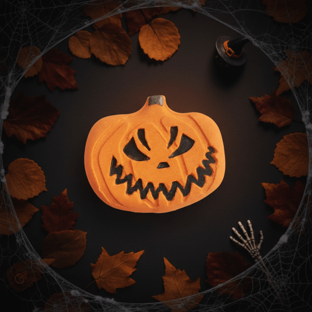 Bleeding Pumpkin Bath Bomb