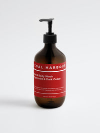 Hand & Body Wash - Peppermint & Dark Cedar 490ml