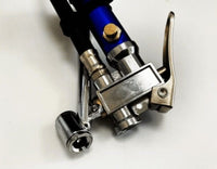 200 PSI 15 BAR Tyre Inflator Air Bleed Valve Chuck Hose Line Compressor Pump