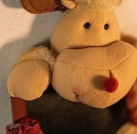Novelty Hanging Christmas Reindeer with Chalkboard Christmas Decoration
