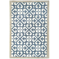 Abstract Washable Mat and Runner