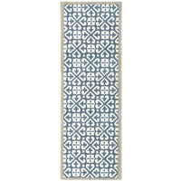 Abstract Washable Mat and Runner