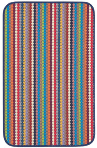 Washable Multicolour Stripe Mats| 111