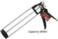 Heavy Duty Skeleton Caulking Gun - Extra Strong Metal Frame Flow