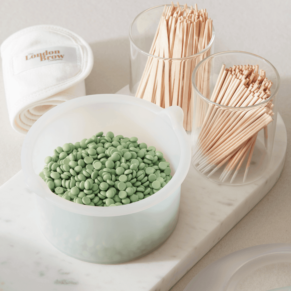 London Brow Flexi Hot Wax – 3 Luxe Varieties for Professional Salon Use 500g