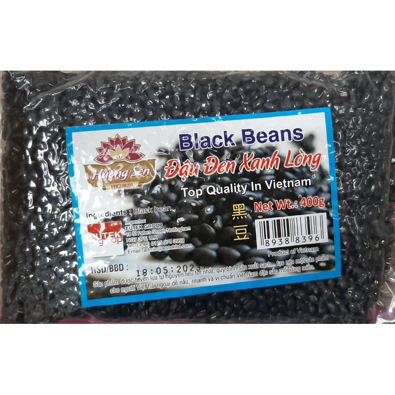 HUONG SEN Black Beans Dau Den Xanh Long 500g