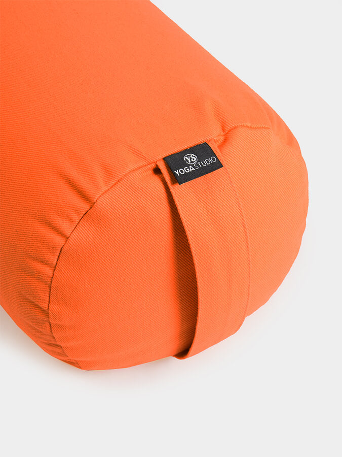 Yoga Studio Organic Cotton Buckwheat Lotus Meditation Bolster Cushion