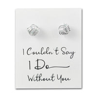 I Couldn't Say I Do Without You Wedding Cufflinks