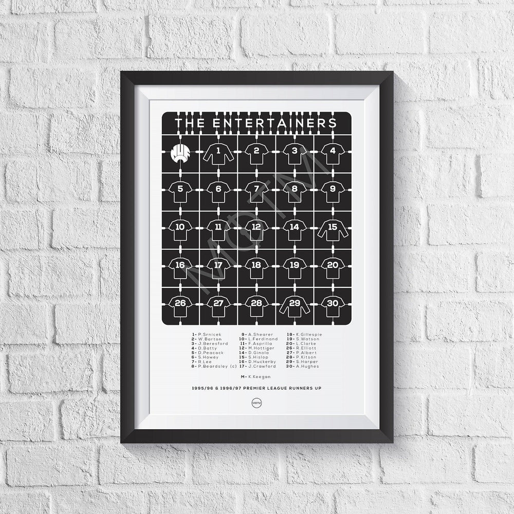 Newcastle 'The Entertainers' 1995/1997 Print