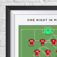 Liverpool vs North London Whites 2019 Champions League Final Print