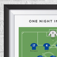 London Blues vs Munich 2012 Champions League Final Print