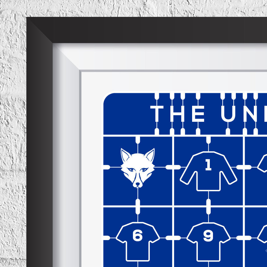 Leicester 'The Underdogs' 2015/2016 Print