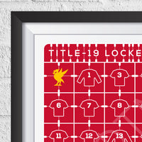 Liverpool 'Title-19 Locked Down' 2019/2020 Print