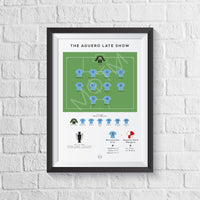 City vs QPR 2012 Premier League Print