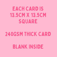 You’re All I Can Think Of... My Little Soda Pop K-Pop Greeting Card | Demon Hunter Song Pun | Geeky Music Birthday Card