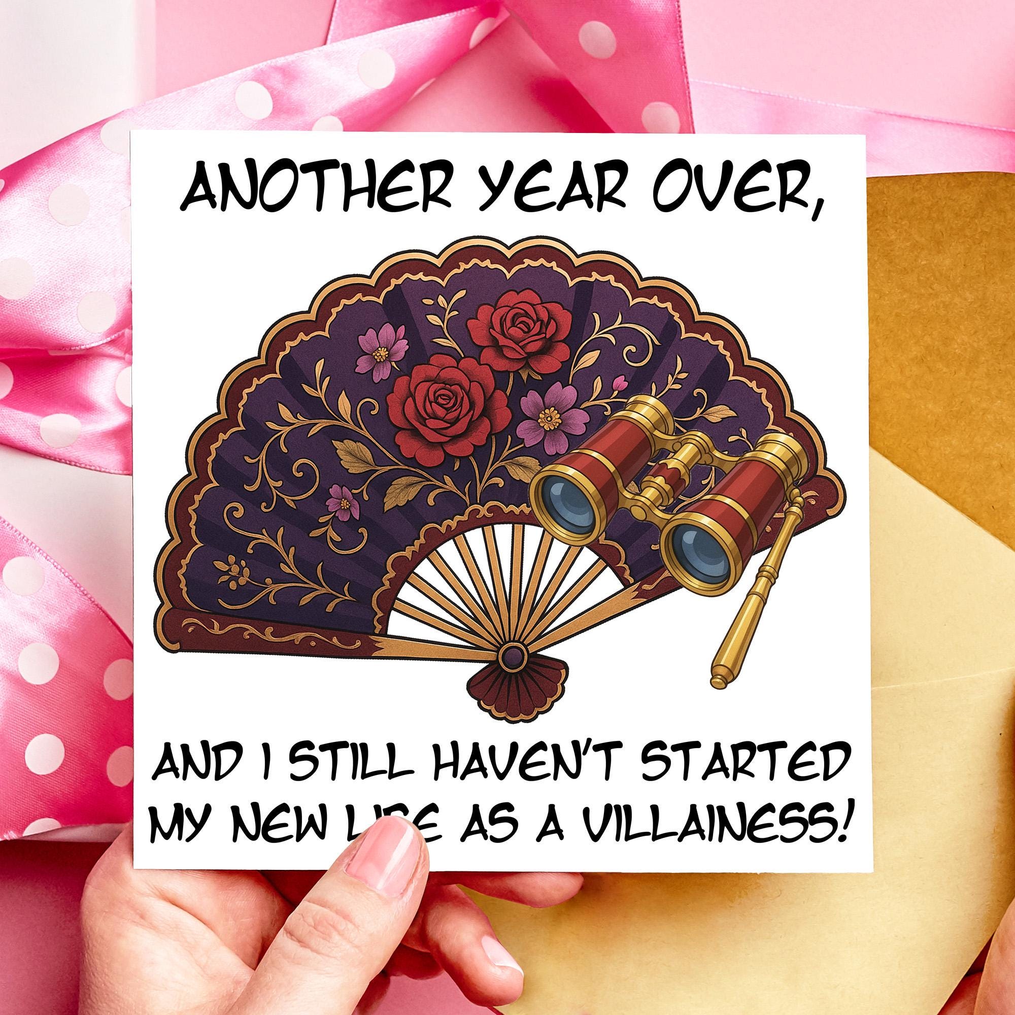 Isekai Villainess Birthday Card