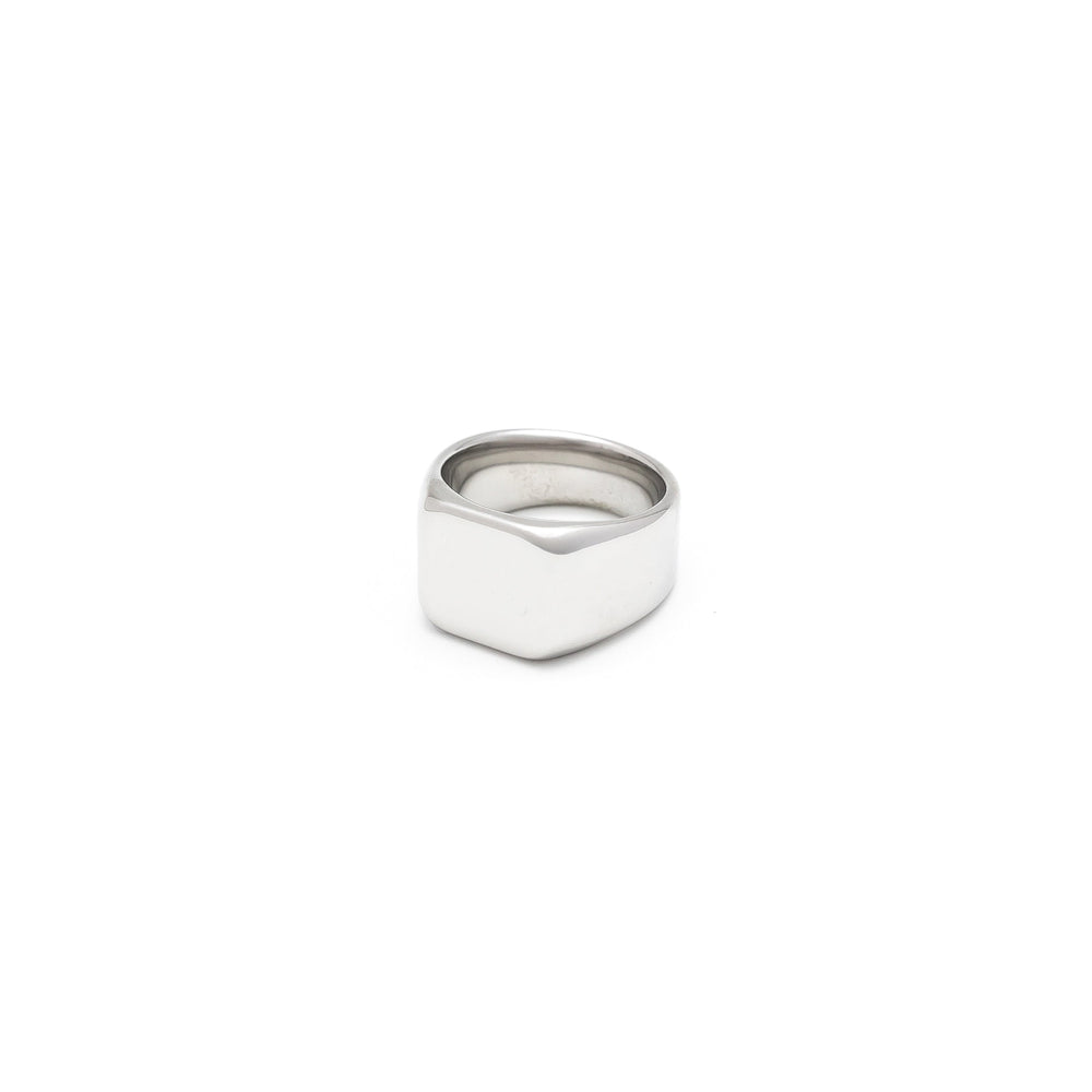 Squared Signet Ring (Silver)