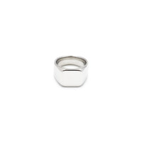 Squared Signet Ring (Silver)