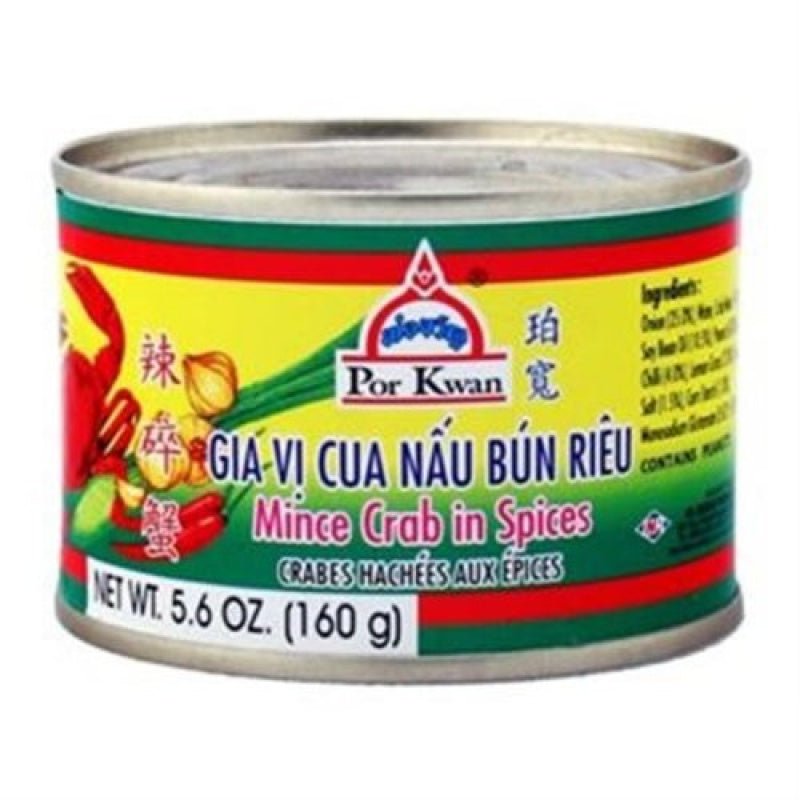 POR KWAN Mince Crab In Spices 160g
